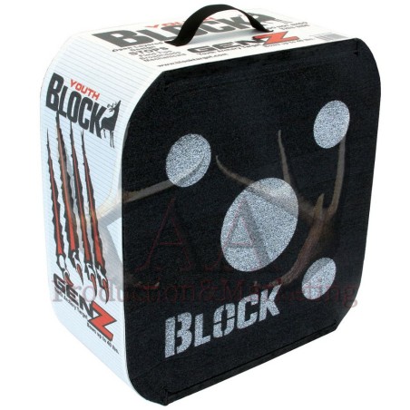Jousitausta BLOCK BLACK XL YOUTH 50x55x18cm