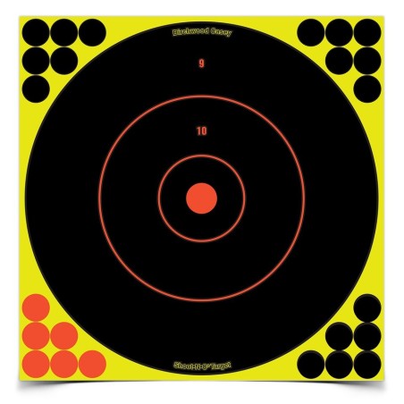 Ampumataulu Shoot N C Bullseye 17,25\"/43cm 5kpl pakkaus