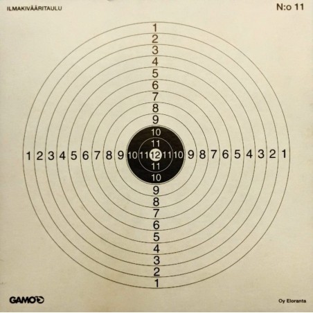 Ampumataulu, Gamo ilmakivääritaulu 14*14cm 100kpl/paketti