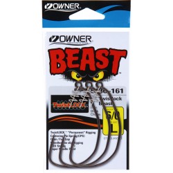 Owner Weighted Beast Twistlock (5130W) Hooks - 6/0 Pkt 3